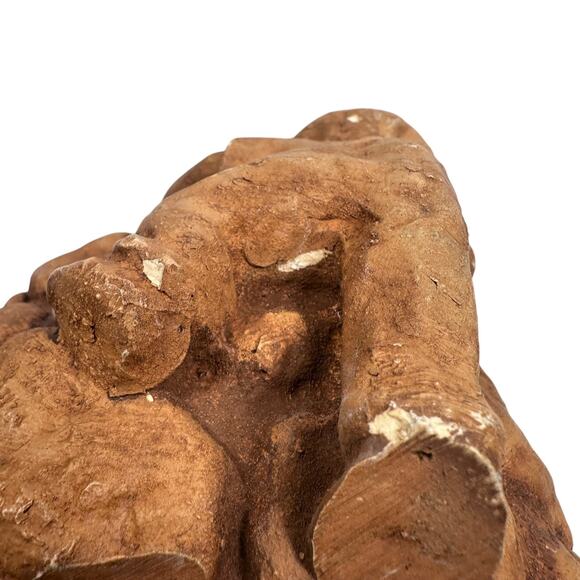 Vintage Dave Grossman Pottery Boy Planter 5.5" Brown Textured Sculpture Figural - Picture 12 of 12